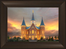 Load image into Gallery viewer, Provo City Center Temple Burning Sky