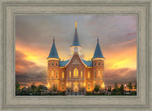 Load image into Gallery viewer, Provo City Center Temple Burning Sky