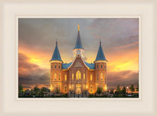 Load image into Gallery viewer, Provo City Center Temple Burning Sky