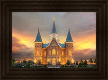 Load image into Gallery viewer, Provo City Center Temple Burning Sky