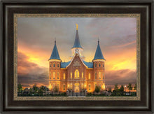 Load image into Gallery viewer, Provo City Center Temple Burning Sky