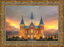 Load image into Gallery viewer, Provo City Center Temple Burning Sky