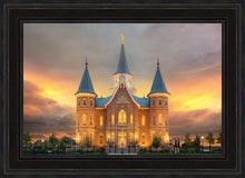 Load image into Gallery viewer, Provo City Center Temple Burning Sky