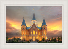 Load image into Gallery viewer, Provo City Center Temple Burning Sky