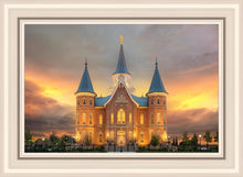 Load image into Gallery viewer, Provo City Center Temple Burning Sky