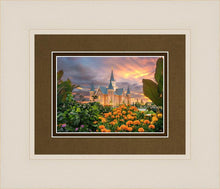 Load image into Gallery viewer, Provo City Center Temple Orange Flowers