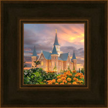 Load image into Gallery viewer, Provo City Center Temple Orange Flowers