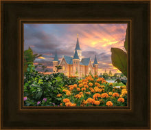 Load image into Gallery viewer, Provo City Center Temple Orange Flowers