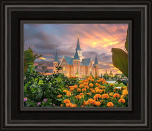 Load image into Gallery viewer, Provo City Center Temple Orange Flowers
