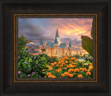 Load image into Gallery viewer, Provo City Center Temple Orange Flowers