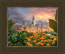 Load image into Gallery viewer, Provo City Center Temple Orange Flowers