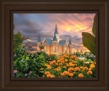 Load image into Gallery viewer, Provo City Center Temple Orange Flowers