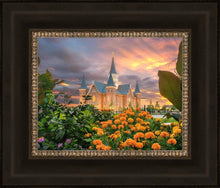 Load image into Gallery viewer, Provo City Center Temple Orange Flowers