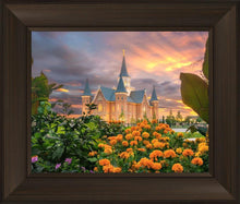 Load image into Gallery viewer, Provo City Center Temple Orange Flowers