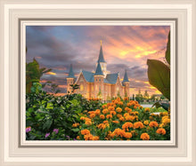 Load image into Gallery viewer, Provo City Center Temple Orange Flowers