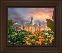 Load image into Gallery viewer, Provo City Center Temple Orange Flowers