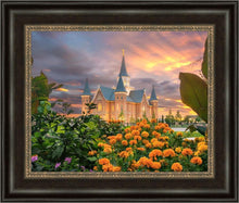 Load image into Gallery viewer, Provo City Center Temple Orange Flowers