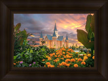 Load image into Gallery viewer, Provo City Center Temple Orange Flowers
