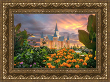 Load image into Gallery viewer, Provo City Center Temple Orange Flowers
