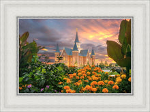 Load image into Gallery viewer, Provo City Center Temple Orange Flowers
