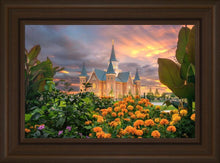 Load image into Gallery viewer, Provo City Center Temple Orange Flowers