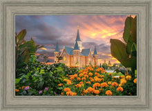 Load image into Gallery viewer, Provo City Center Temple Orange Flowers