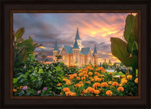 Load image into Gallery viewer, Provo City Center Temple Orange Flowers