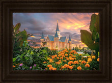 Load image into Gallery viewer, Provo City Center Temple Orange Flowers