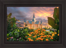 Load image into Gallery viewer, Provo City Center Temple Orange Flowers