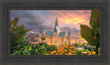 Load image into Gallery viewer, Provo City Center Temple Orange Flowers