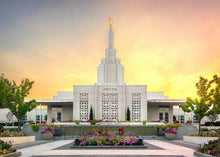 Load image into Gallery viewer, Idaho Falls Temple Summer Glow