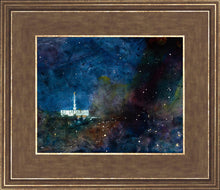 Load image into Gallery viewer, Provo Temple a Pillar of Fire by Night