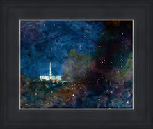 Load image into Gallery viewer, Provo Temple a Pillar of Fire by Night