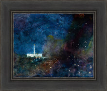 Load image into Gallery viewer, Provo Temple a Pillar of Fire by Night