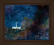 Load image into Gallery viewer, Provo Temple a Pillar of Fire by Night