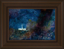 Load image into Gallery viewer, Provo Temple a Pillar of Fire by Night