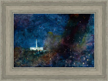 Load image into Gallery viewer, Provo Temple a Pillar of Fire by Night