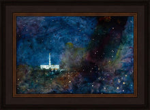 Load image into Gallery viewer, Provo Temple a Pillar of Fire by Night