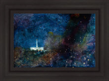 Load image into Gallery viewer, Provo Temple a Pillar of Fire by Night