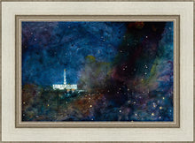 Load image into Gallery viewer, Provo Temple a Pillar of Fire by Night
