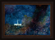 Load image into Gallery viewer, Provo Temple a Pillar of Fire by Night