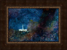 Load image into Gallery viewer, Provo Temple a Pillar of Fire by Night