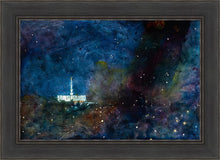 Load image into Gallery viewer, Provo Temple a Pillar of Fire by Night