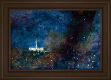 Load image into Gallery viewer, Provo Temple a Pillar of Fire by Night
