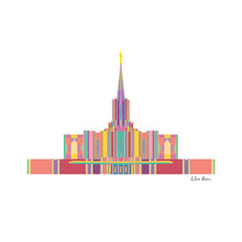 Load image into Gallery viewer, The Colors of the Temple Jordan River