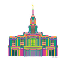 Load image into Gallery viewer, The Colors of the Temple Payson