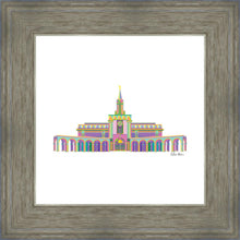 Load image into Gallery viewer, The Colors of the Temple Bountiful