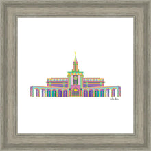 Load image into Gallery viewer, The Colors of the Temple Bountiful