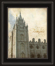 Load image into Gallery viewer, Salt Lake Temple Antiqued