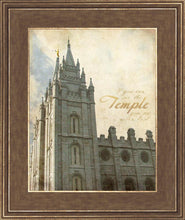 Load image into Gallery viewer, Salt Lake Temple Antiqued